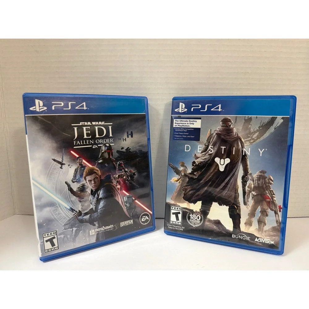 Star Wars Jedi‎ Fallen Order and Destiny PS4 Video Game Bundle PlayStation 4 EA